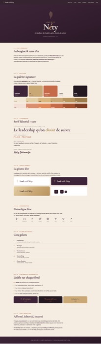 Charte graphique